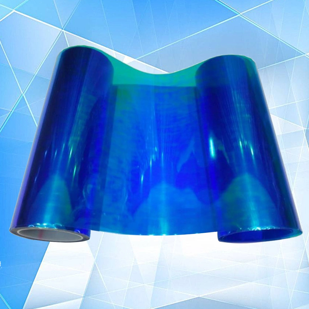 30 x 210cm Auto Car Shiny Sticker Fog Light HeadLight Taillight Tint Vinyl Film Sheet Car Decoration Decals (Dark Blue)