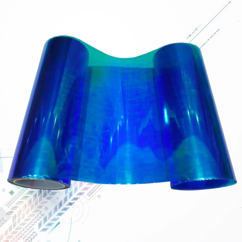 30 x 210cm Auto Car Shiny Sticker Fog Light HeadLight Taillight Tint Vinyl Film Sheet Car Decoration Decals (Dark Blue)