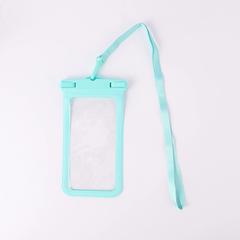 PVC Waterproof Cellphone Bag Diving Phone Holder Phone Protection Bag Phone Accessories Green