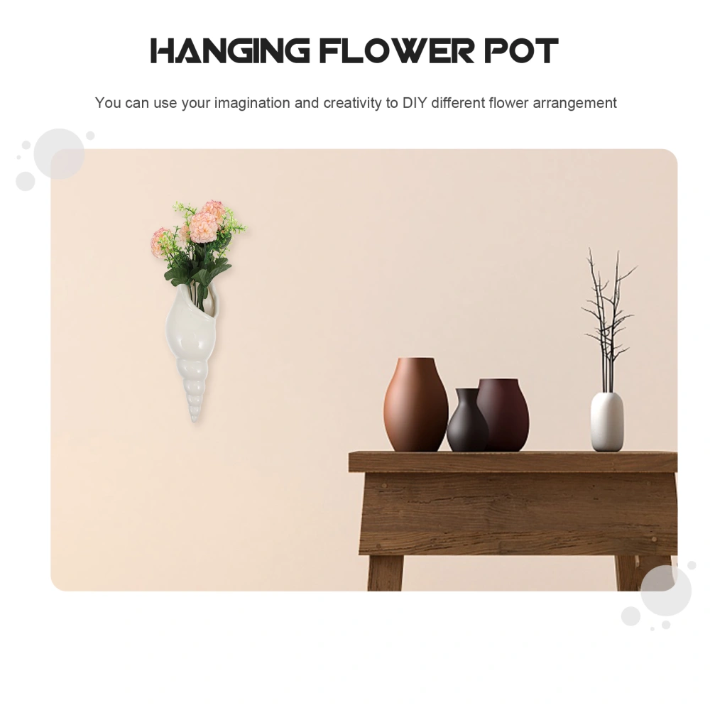 1 Set Simple Modern Creative Three-dimensional Mural Household Wall Flower Vase