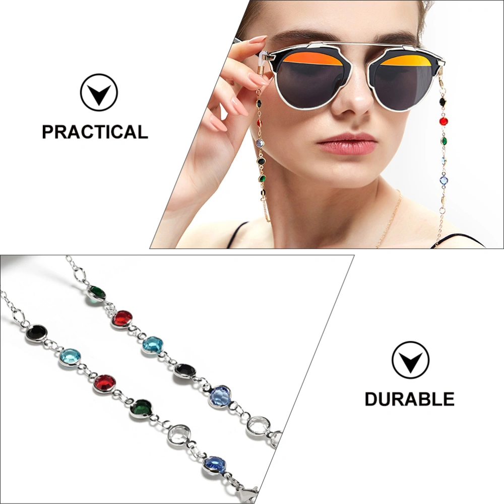 5pcs Eyeglass Beaded Chains Strap Holder Glasses Necklace Strap Eye Glass String