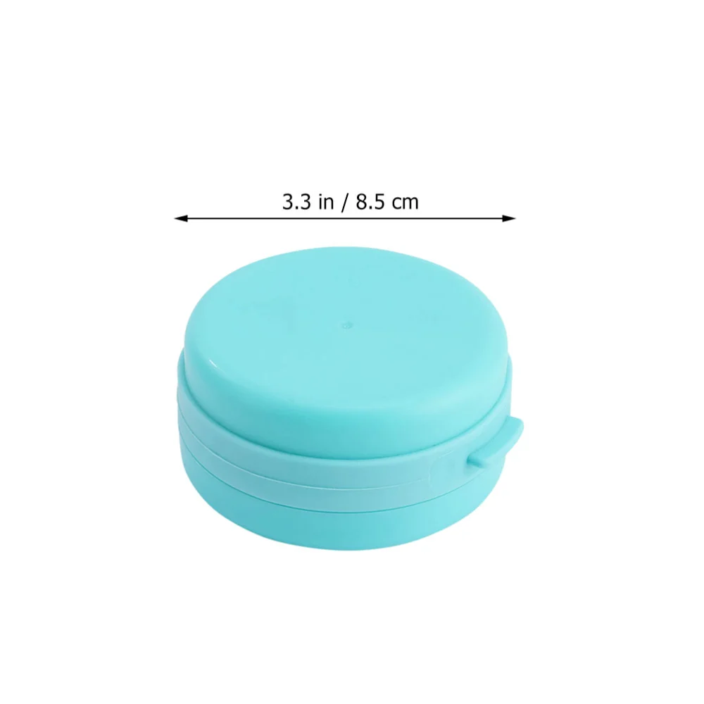 Silicone Bathing Brush Head Scrubber Brush Soap Box Showering Brush Portable Bathing Scrubber