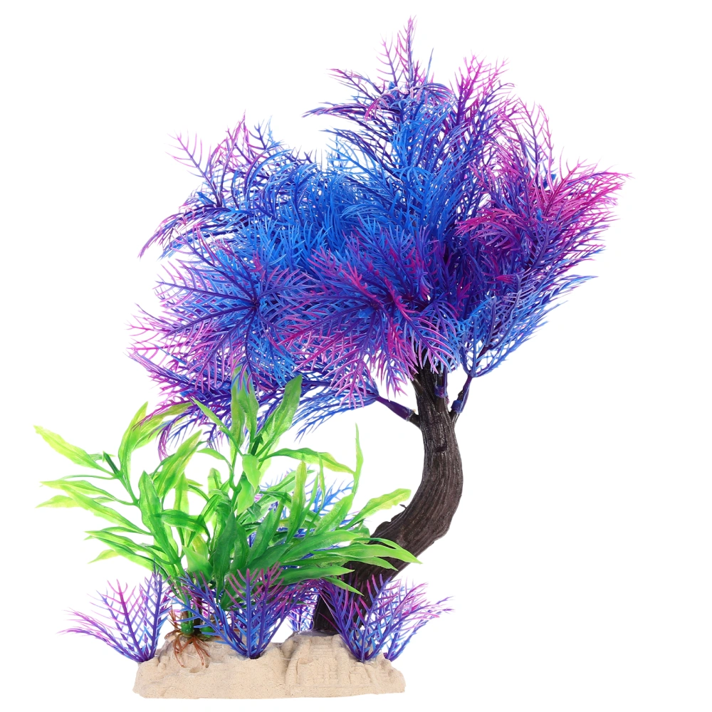 Aquarium Fake Plant Adornment Water Plant Photo Prop Decorative Water Grass