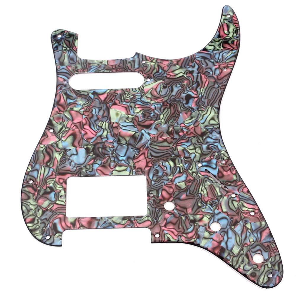 Guitar Pickguard Scratch Plate for Strat Parts HS Single Humbucker 3Ply Multicolor