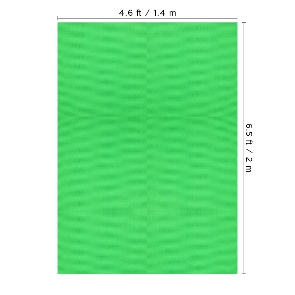 LEDMOMO Non-woven Solid Green Color Backdrop Simple Background for YouTube Pictures Video Photography Studio Photo Booth Filming (Green, 1.4x2m)