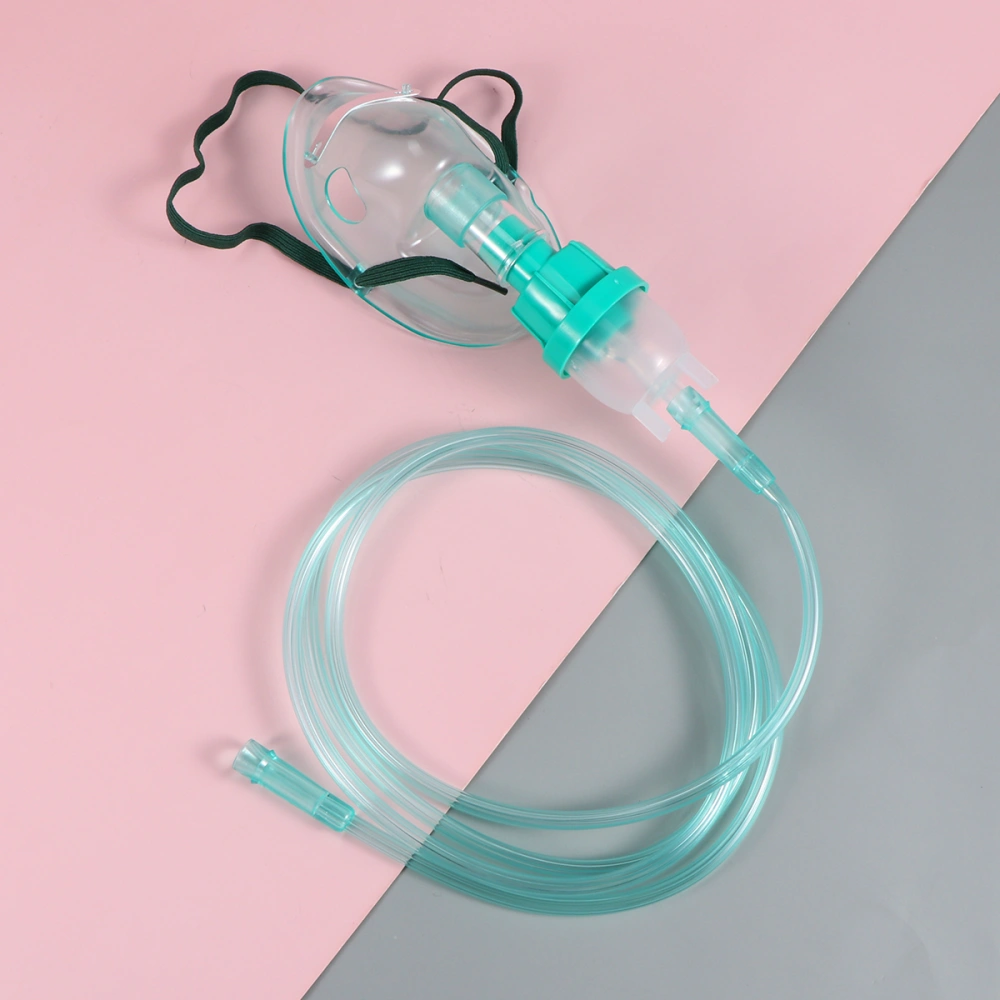 2pcs Disposable Atomizing Mask Household Compressed Atomizing Cup Nebulizer Mask Accessories for Children Adult (Suitable for Over 12 Years Old Adult)