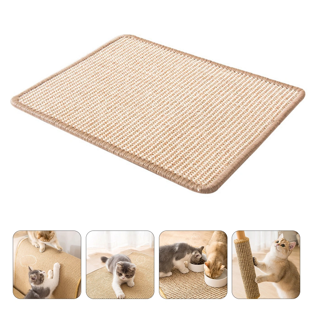 Pet Cat Scratching Board Cat Scratcher Sisal Cat Scratching Pad Pet Toy
