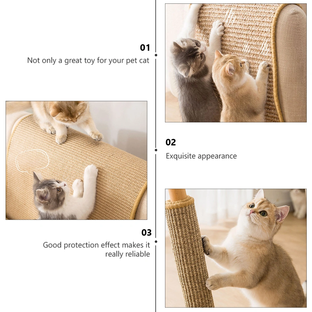 Pet Cat Scratching Board Cat Scratcher Sisal Cat Scratching Pad Pet Toy