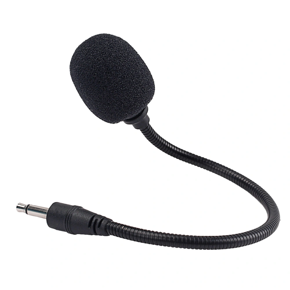 3.5mm Port 205mm Condenser Microphone Mini Plug-in Megaphones for Musical Instrument (Black)