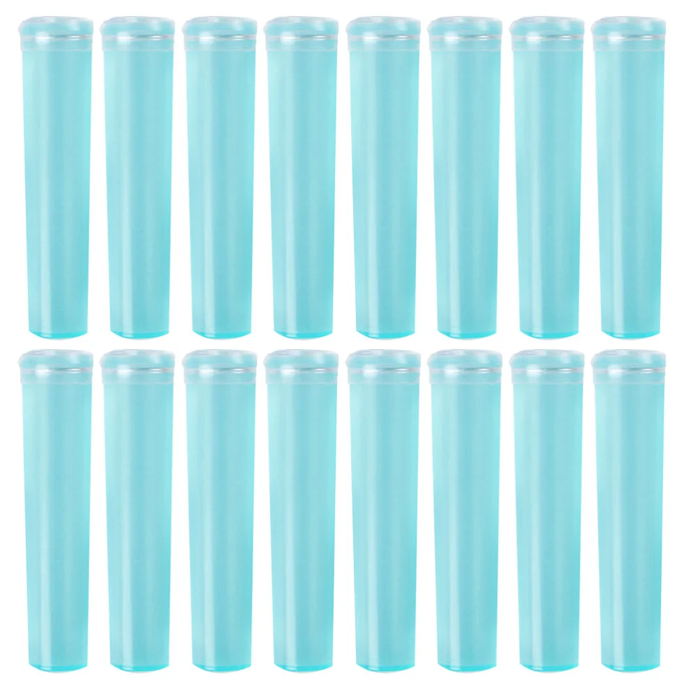 100Pcs Flower Preservation Growing Tube Orchids Tube Roses Fresh Nutrition Tube Flower Supplies for Florist Light Green (Long Pipe 7 cm)