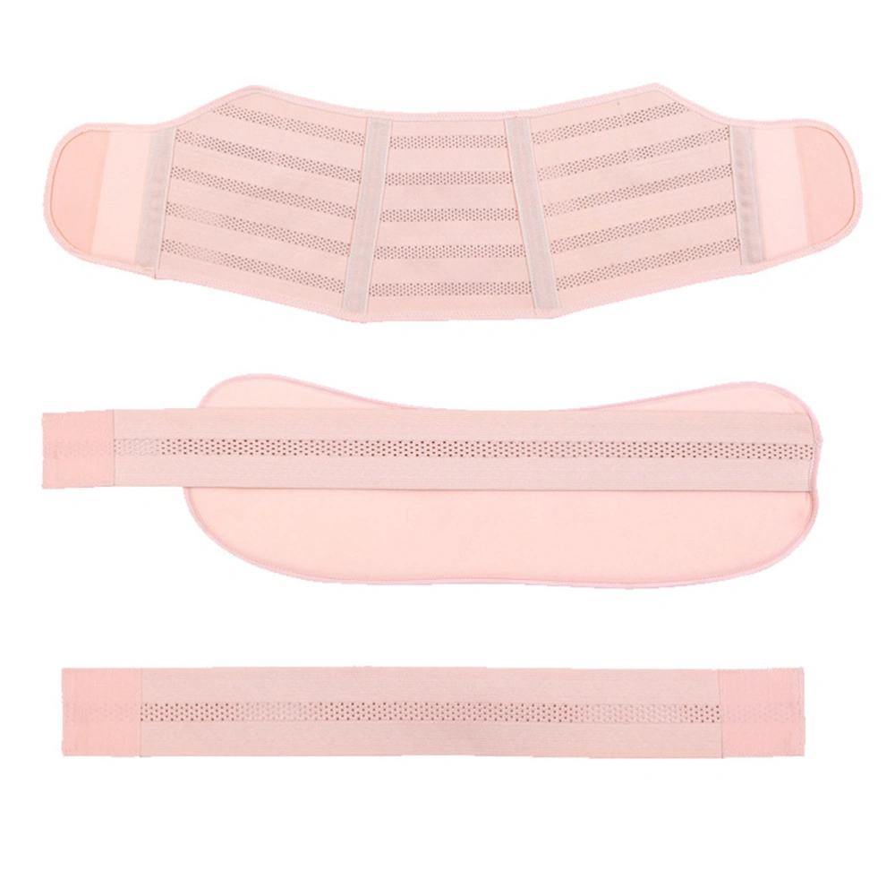 Maternity Support Belt Comfortable Breathable Belly Band Adjustable Pregnancy Support Belt Size L(Nude)