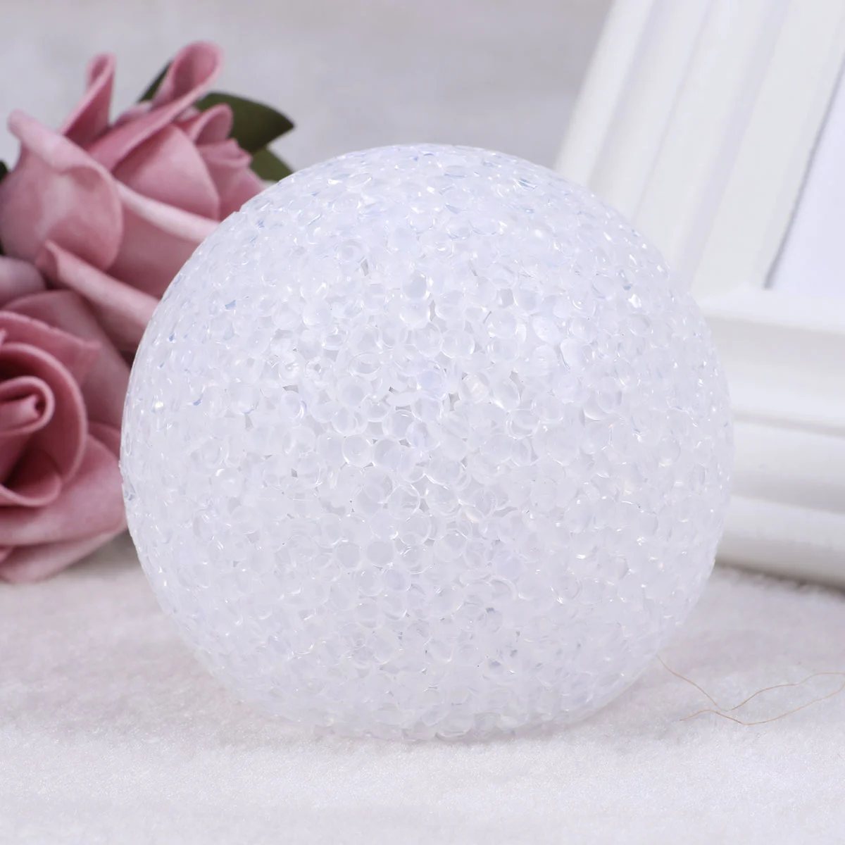 Mini LED Crystal Ball Color Changing Table Light Home Party Decoration