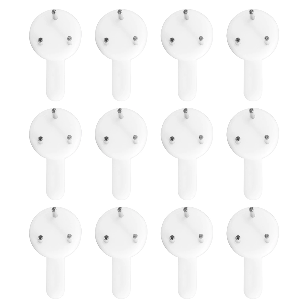 200pcs Wall Mini Hooks Invisible Storage Hanging Hooks Photo Frame Picture Hooks