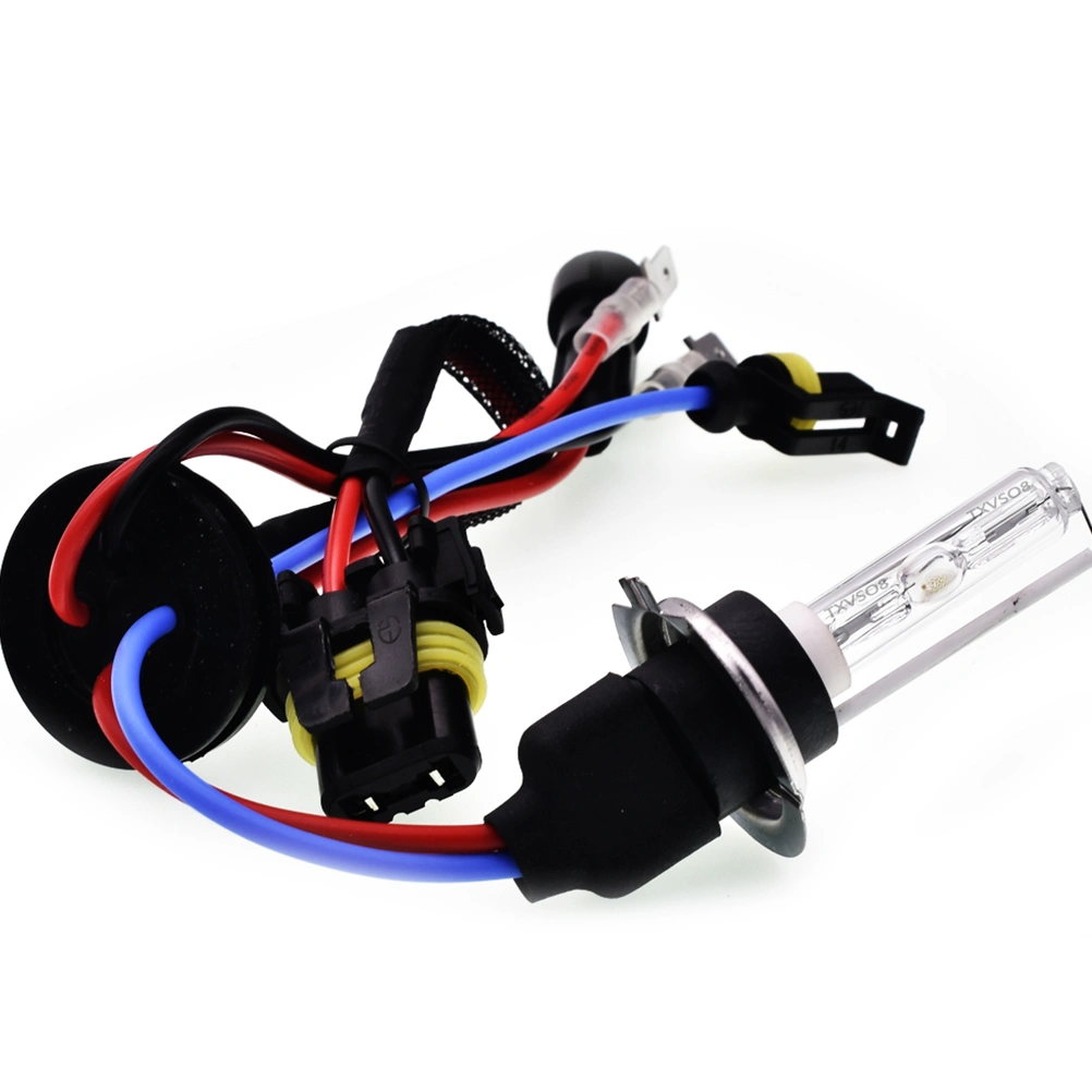 1 Pair HID Xenon Bulbs H7 35W 3200LM Car Headlights Conversion Globes Bulbs Beam Kit 4300K Xenon Lamp Bulb Kit