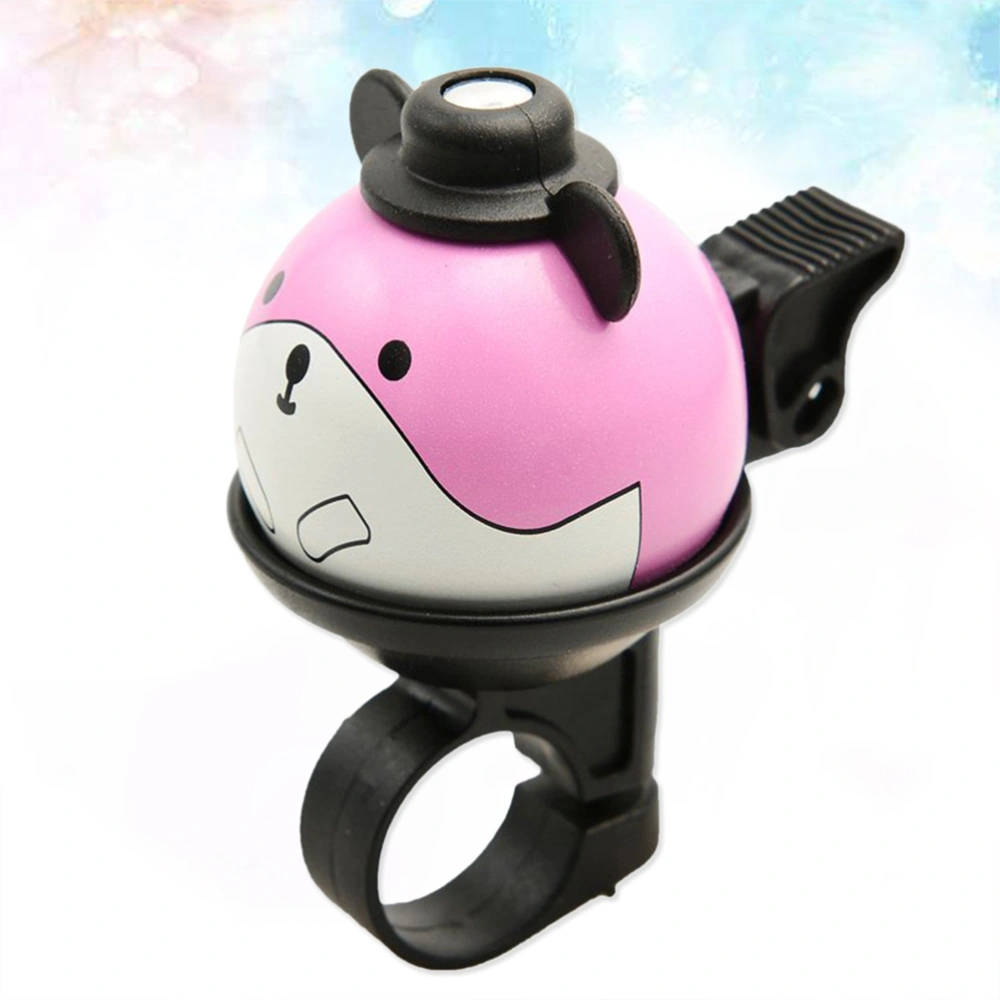 Children's Mountain Bike Cartoon Bell Carbell for 22.2MM Handlebar Installation Cycle Works Classic Bell (Pink and White Gold Rat)