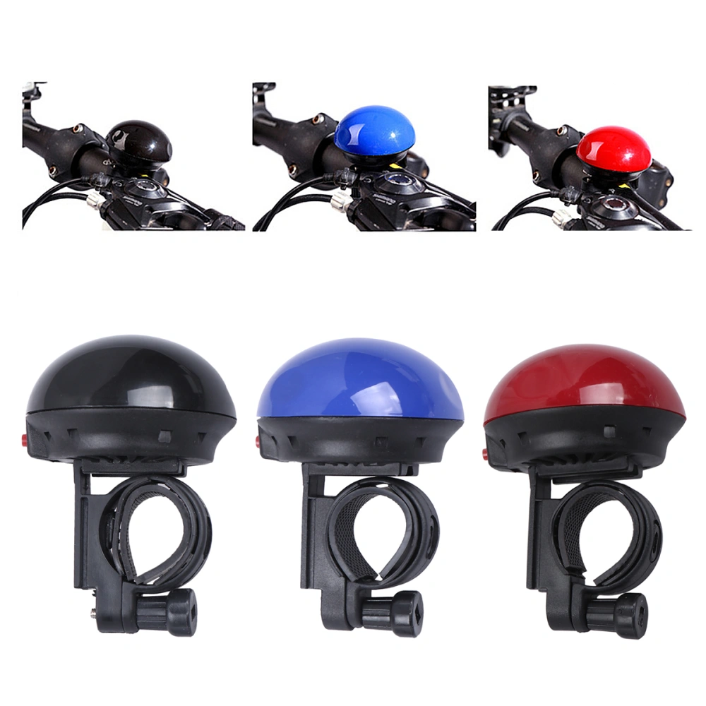 Bells Bike Bell Rings Electric Scooter Bells Handlebar Ring Horn Mushroom Shaped Alarm Warning Bells (Red)