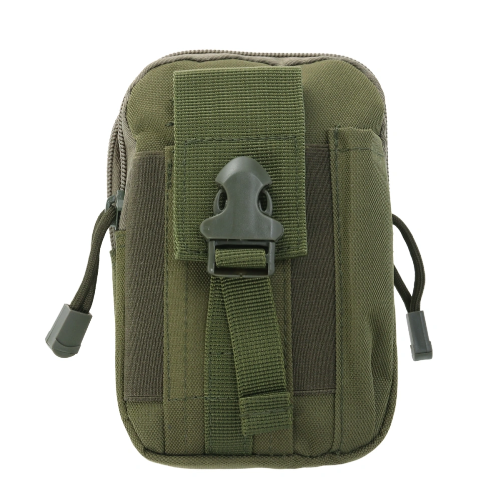 Tactical Duffle Waist Pack Hand Carry Camping Belt Bag Rucksack Outdoor Bumbag (Army Green)