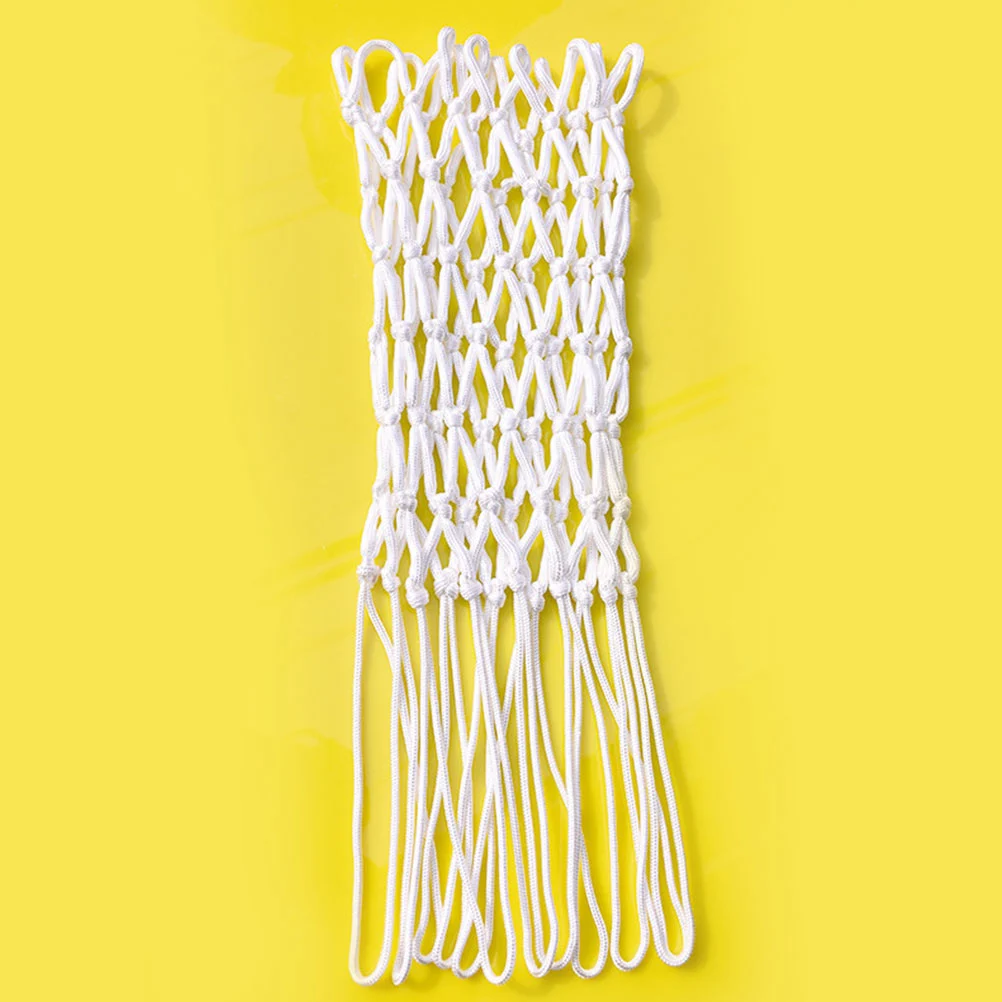 2pcs Practical Basketball Nets Basketball Training Nets Hand-woven Basketball Nets
