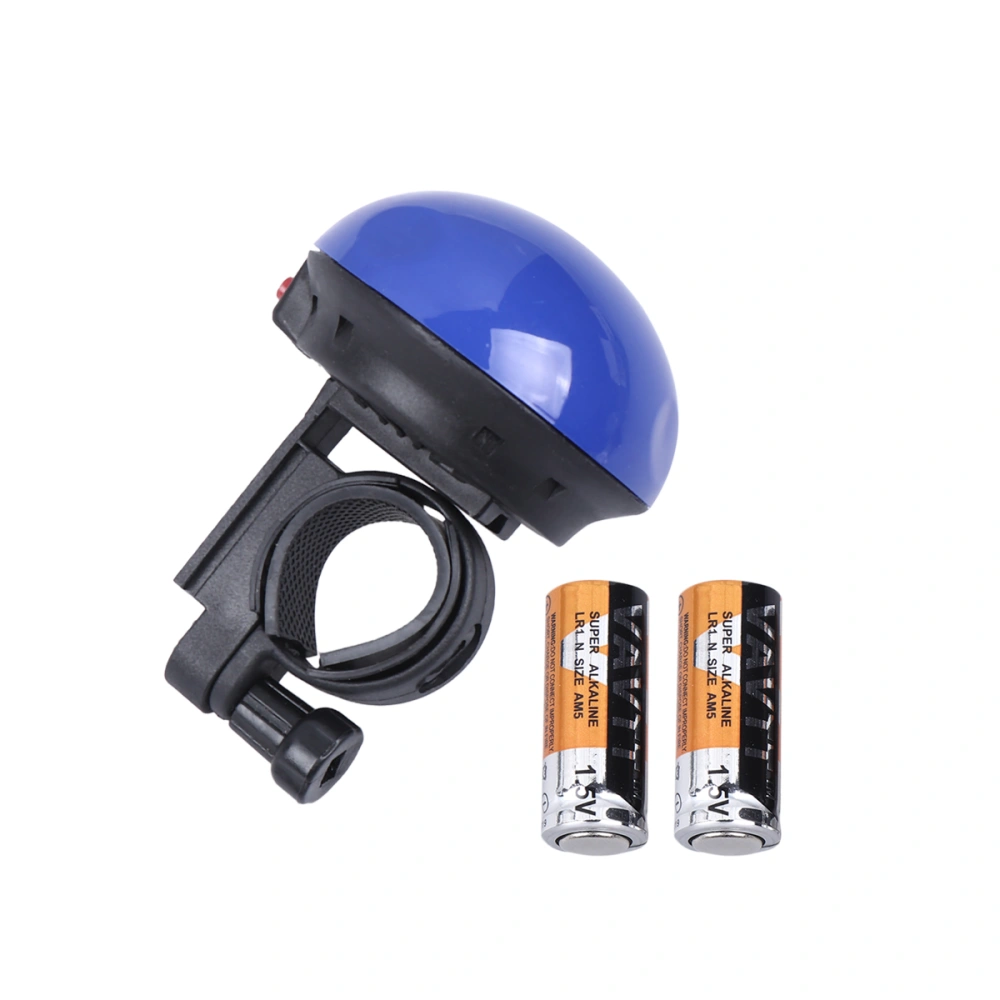 Bells Bike Bell Rings Electric Scooter Bells Handlebar Ring Horn Mushroom Shaped Alarm Warning Bells (Blue)