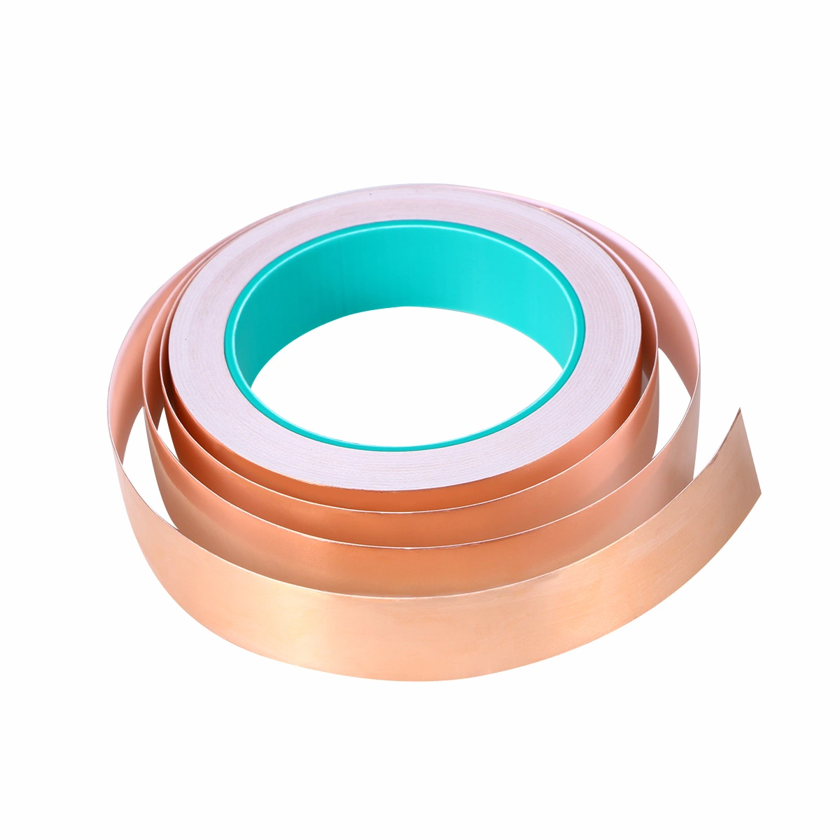 Copper Foil Tape with Conductive Adhesive EMI SCopper Foil Tape with Conductive Adhesive EMI Shielding Double-Side Conductive Adhesive for Stained Glass/Paper Circuits/Electrical Repairs 6.3mm x 20m