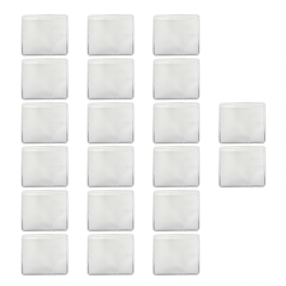 200pcs Self-adhesive Necklace Chain Pockets Necklace Chain Storage Chain Bags