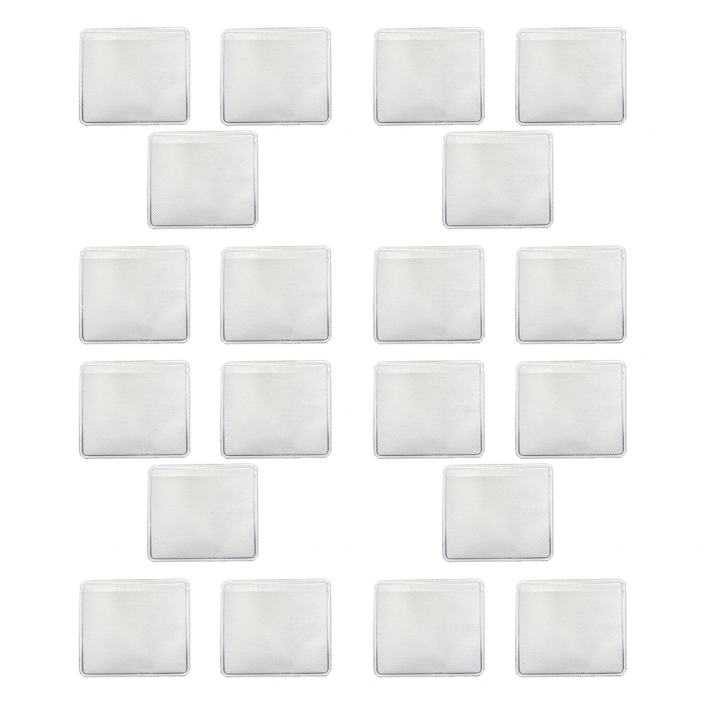 200pcs Self-adhesive Necklace Chain Pockets Necklace Chain Storage Chain Bags