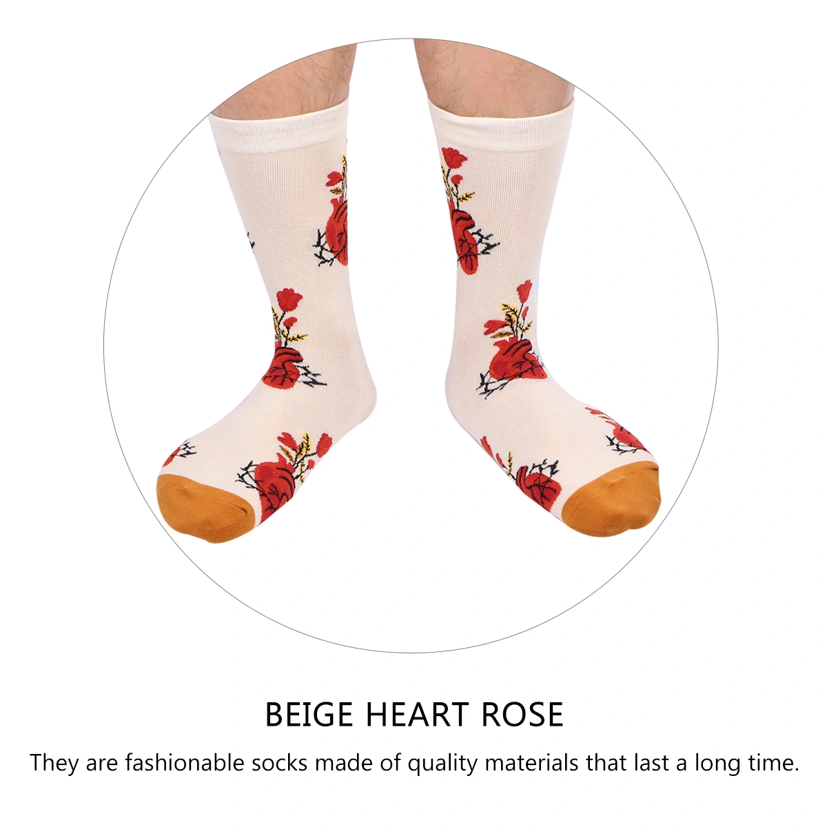 1 Pair Harajuku Style Socks Girl Sock Mid-calf Length Sock Cotton Socks