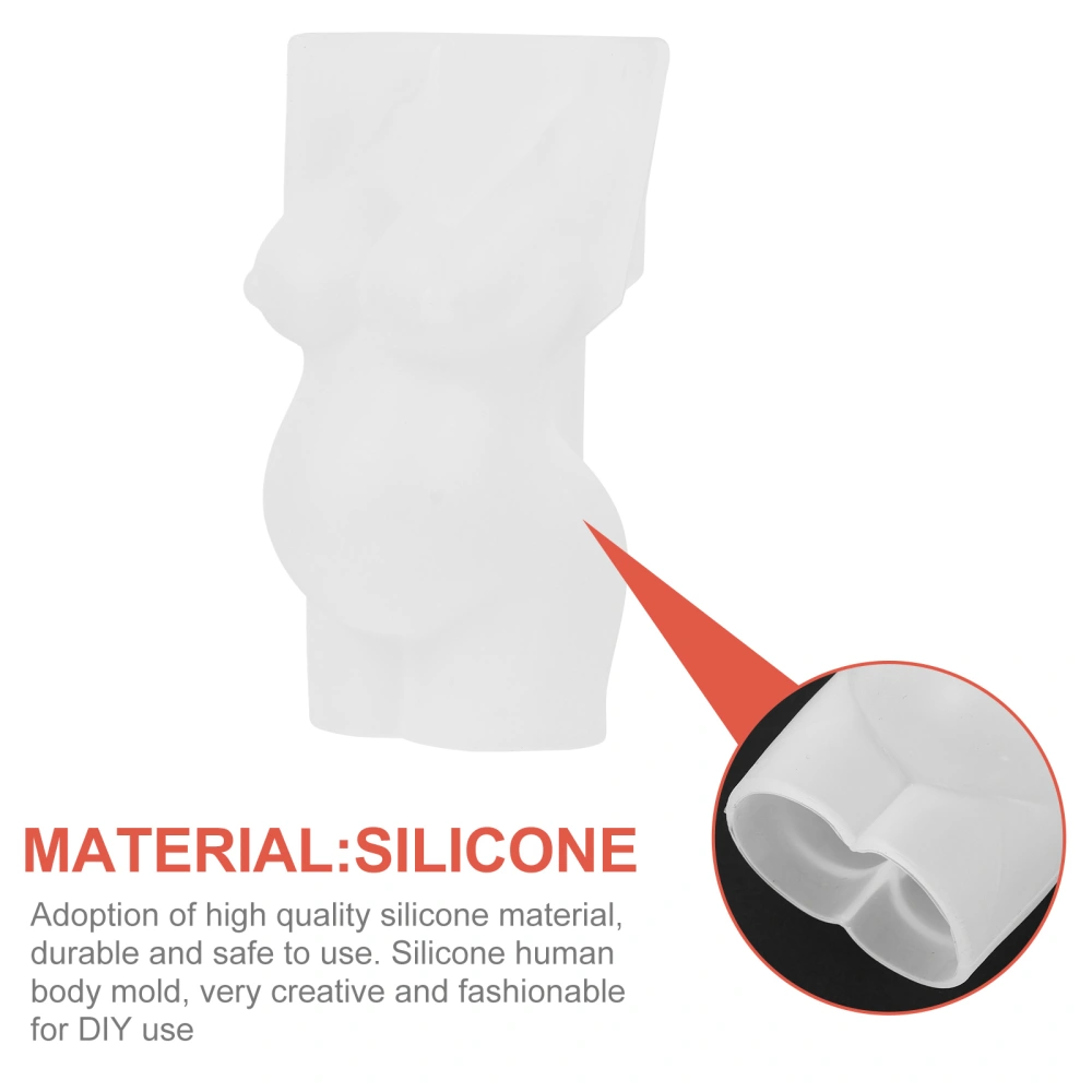 Silicone Body Shape Mold Body Figurine Model Body Shape Ornament Mold (Female)