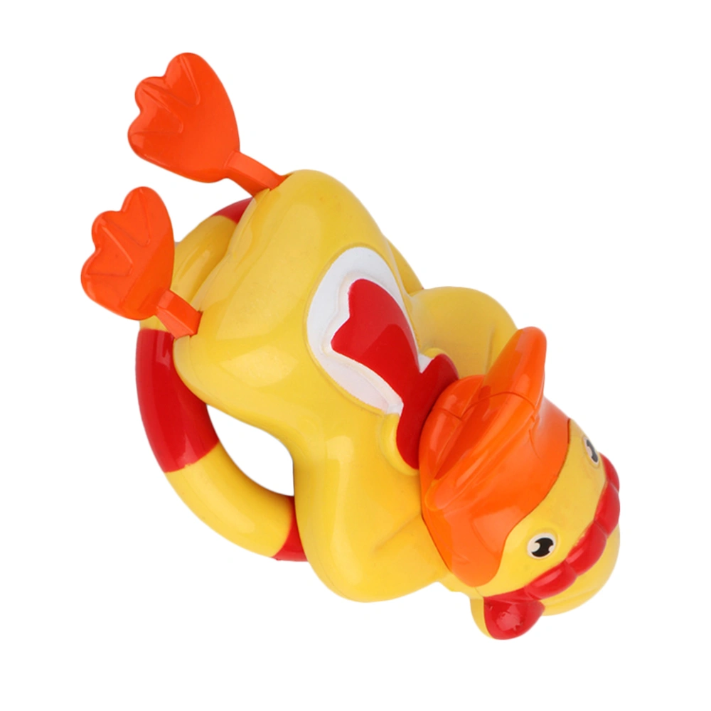 1PC Bathing Toy Lovely Wind-up Animal Bathing Toy Cartoon Duck Bathtub Toy Funny Clockwork Animal Showering Toy for Bathroom Baby Bathing Playing(Duck Style)