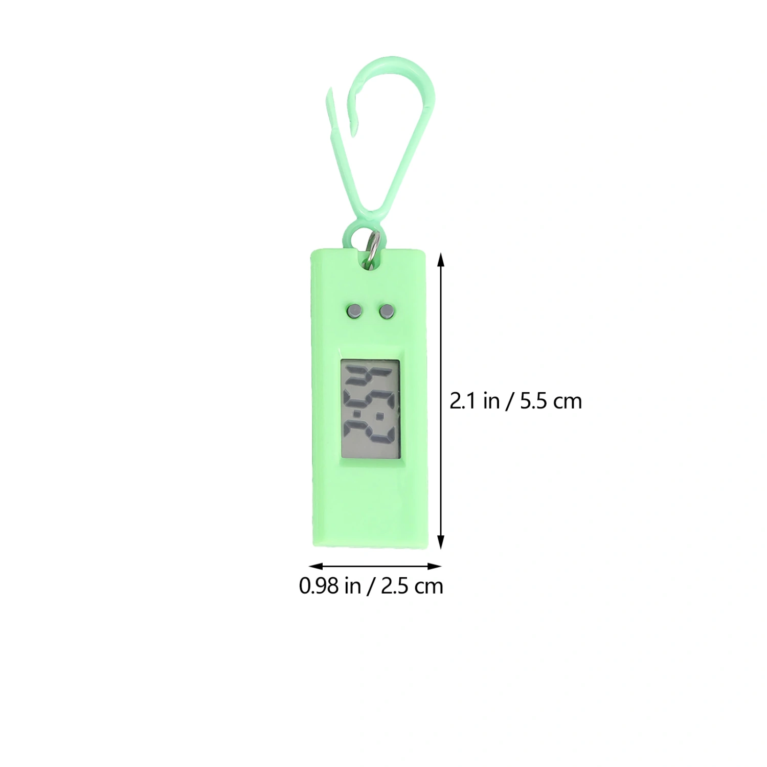 6Pcs Examination Electronic Watches Key Chain Pocket Watches (Random Color)