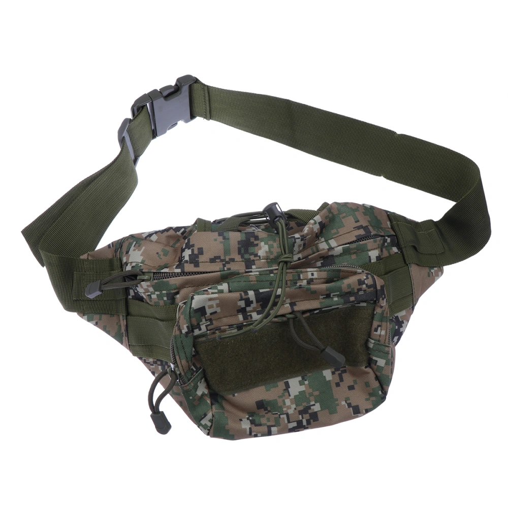 Outdoor Casual Waist Bag Oxford Cloth Molle System Tool Bag Stylish Waterproof Bag (Camouflage)