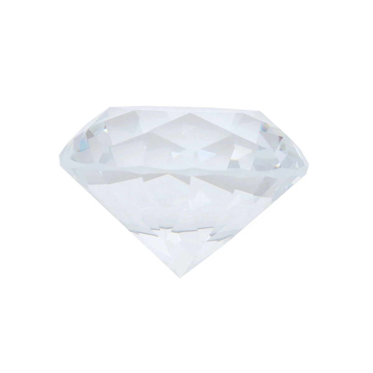 40mm Artificial Crystal Diamonds Decorative Diamond Ornament for Wedding Home Bridal Shower (Clear)