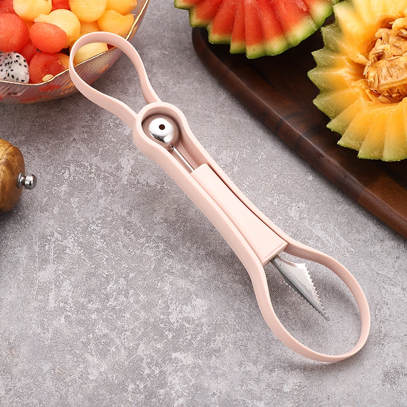 Watermelon Baller Scoop Multi-funtional Fruit Cutter Stainless Steel Watermelon Cutter