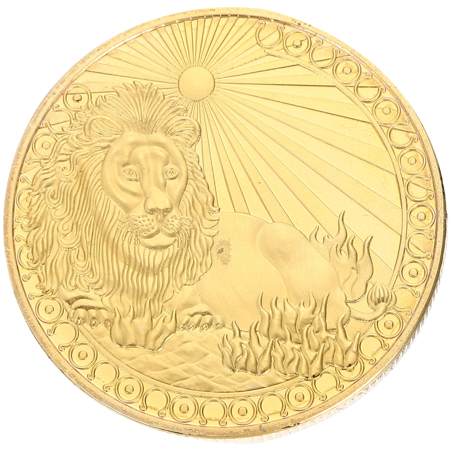 Constellations Luck Coin Decorative Golden Coin Commemorative Coin Ornament