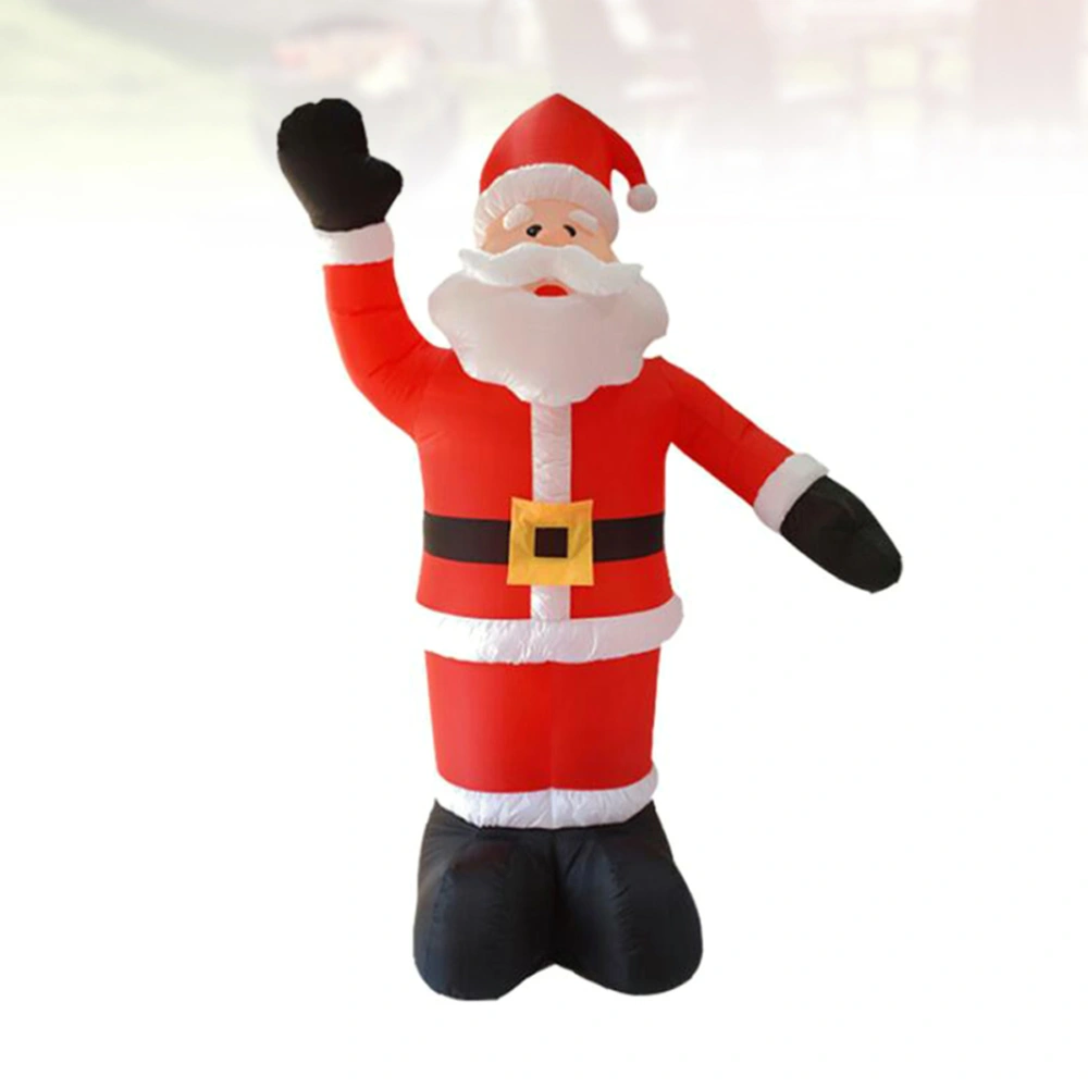 Inflatable Santa Claus Balloon Christmas Party Props for Courtyard Garden with US Plug