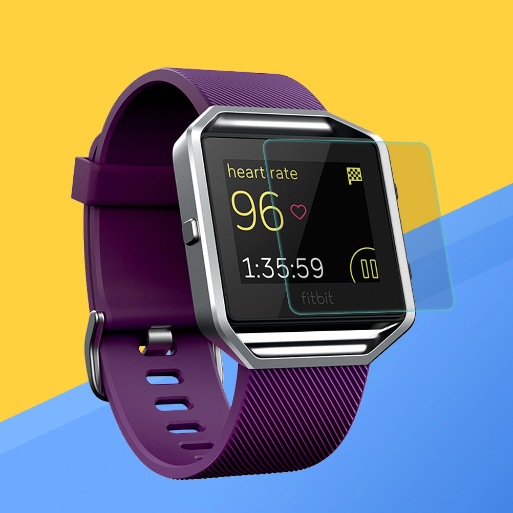 Clear 9H Hardness Explosion-proof Tempered Glass Screen Protector for Fitbit Blaze Smart Watch