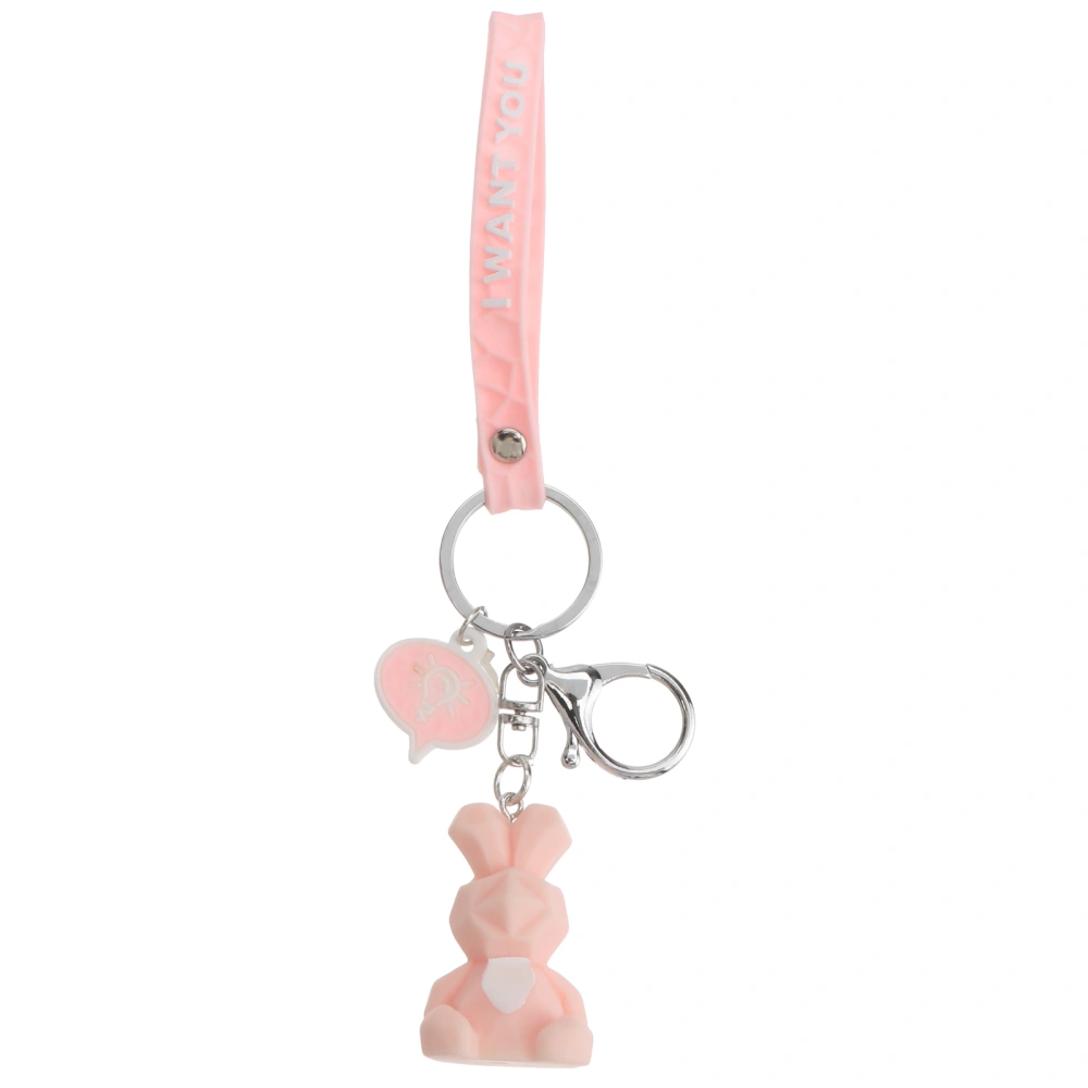 1Pc Lovely Key Chain Decorative Key Ring Cartoon Key Animal Pendant Keychain