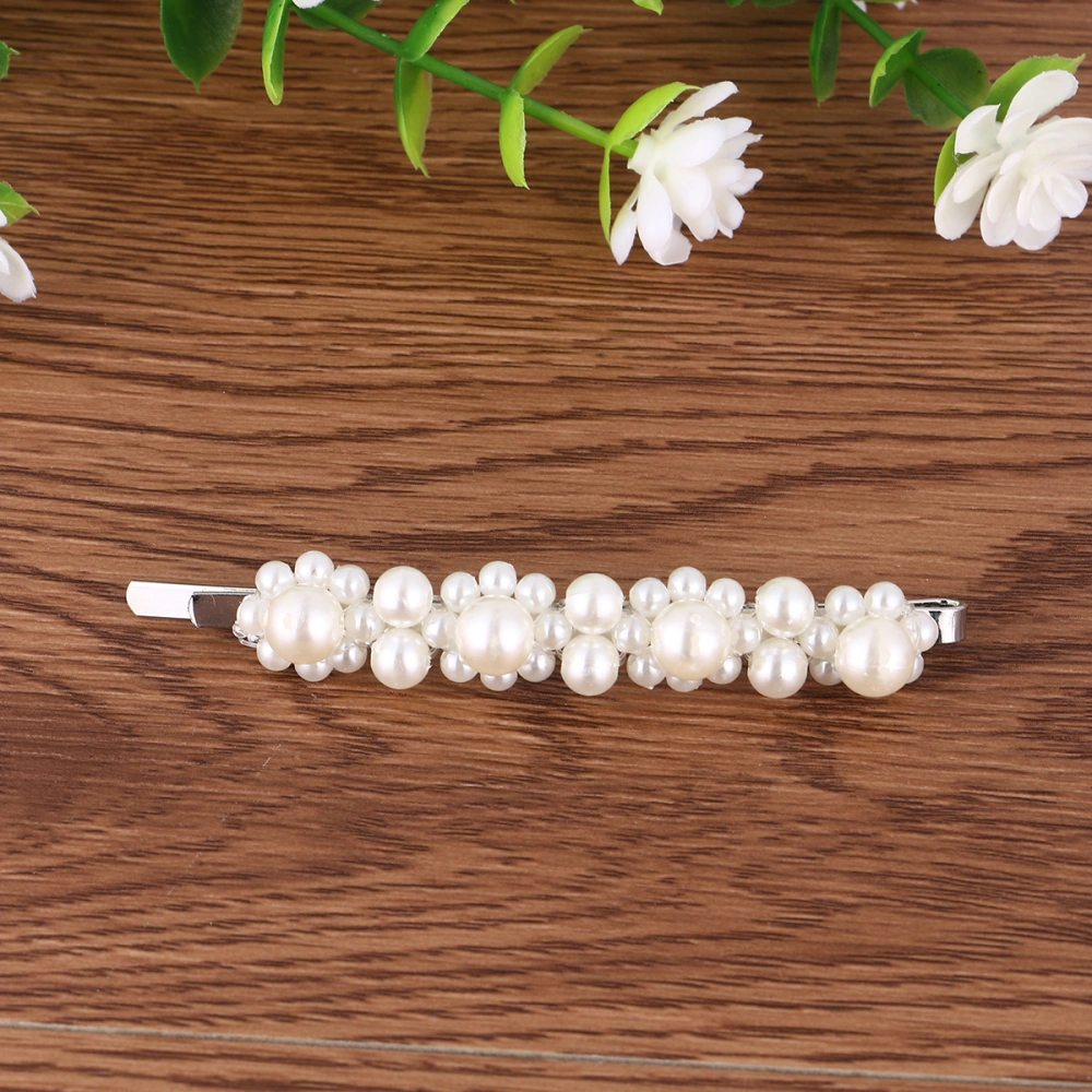 Exquisite Hair Clips Pearl Bobby Barrettes for Women Girls Decoration (Small Hair Pin)