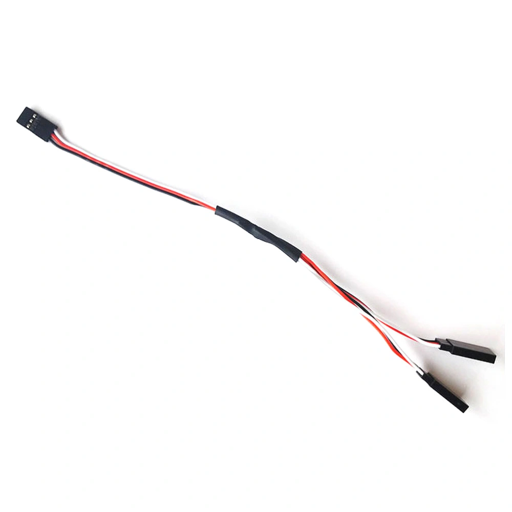 10pcs 300mm RC Servo Y Splitter Extension Lead Cord Wires Cables for Futaba JR