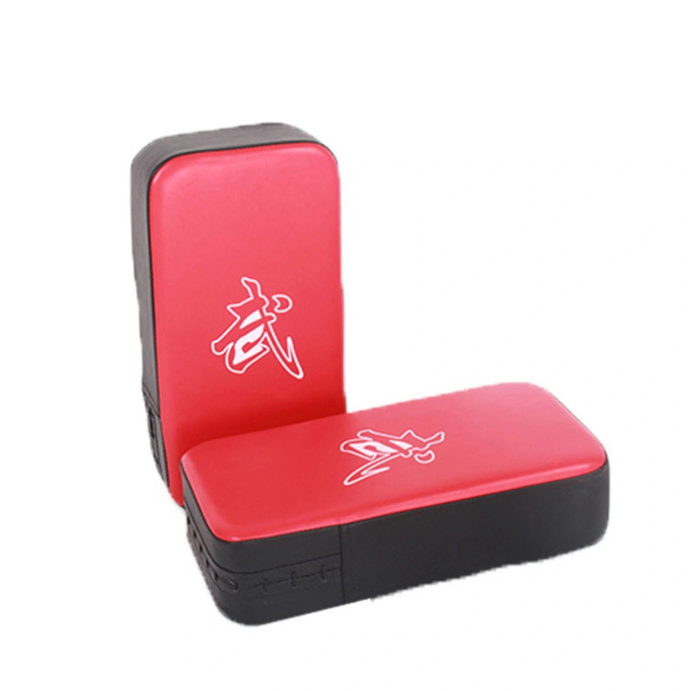 Durable Kickboxing Sanda Karate Taekwondo Punching Training Foot Target Pad (Red)