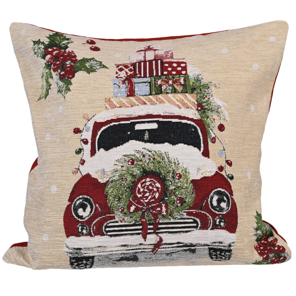 1pc Christmas Pillowcase Decorative Pillow Case Pillow Cushion Cover Home Supply