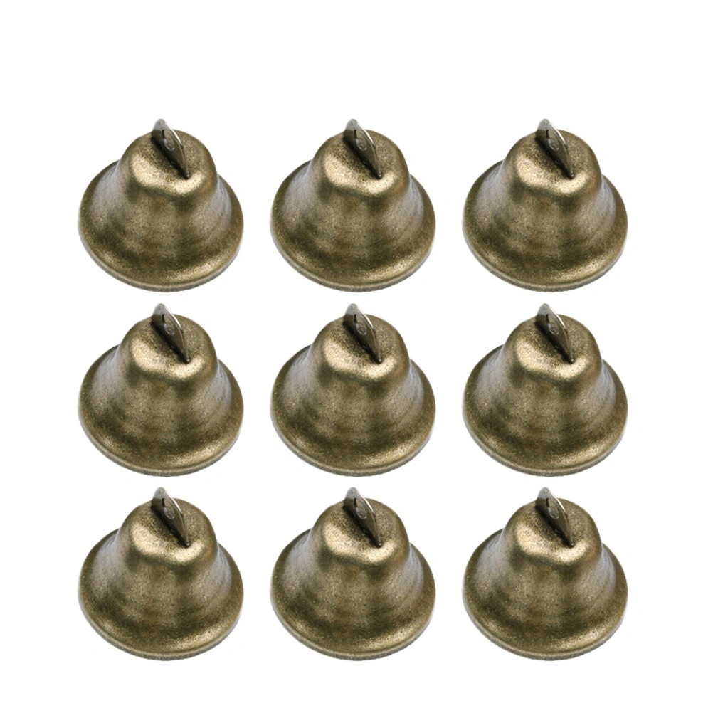 15pcs 38mm Vintage Bronze Jingle Bells for Dog Potty Training, Housebreaking, Making Wind Chimes,Christmas Bell