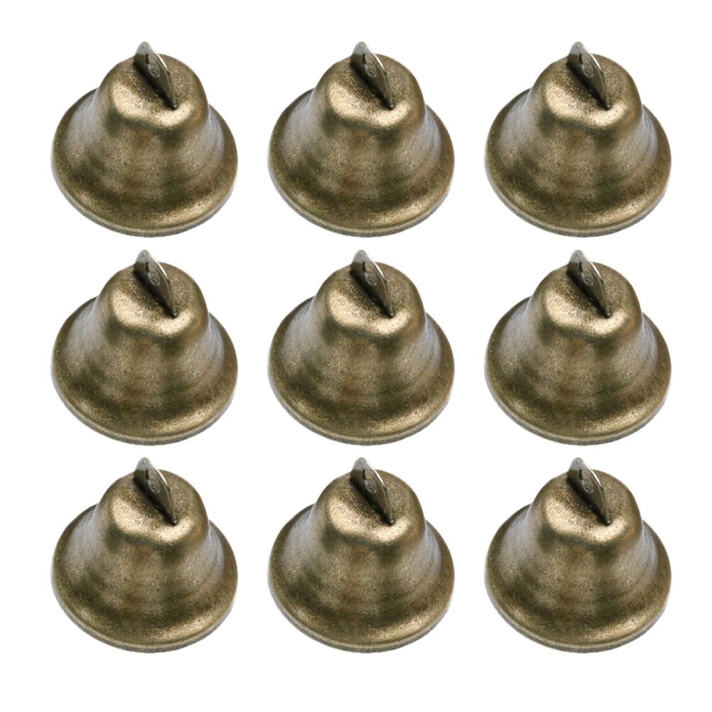 15pcs 38mm Vintage Bronze Jingle Bells for Dog Potty Training, Housebreaking, Making Wind Chimes,Christmas Bell