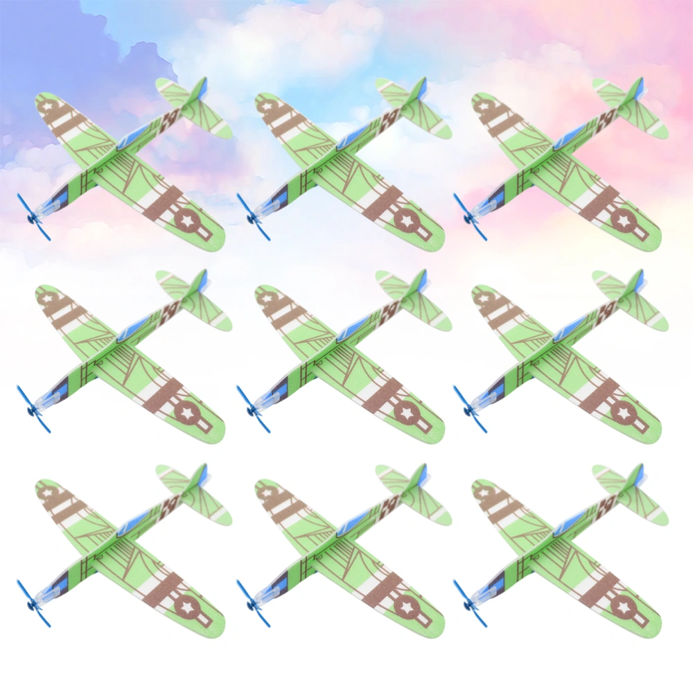 22pcs Interesting Airplane Model Toys Splicing Toys Airplane Plaything Funny Children Toy Small Gift for Boys Girls (Random Pattern and Color)