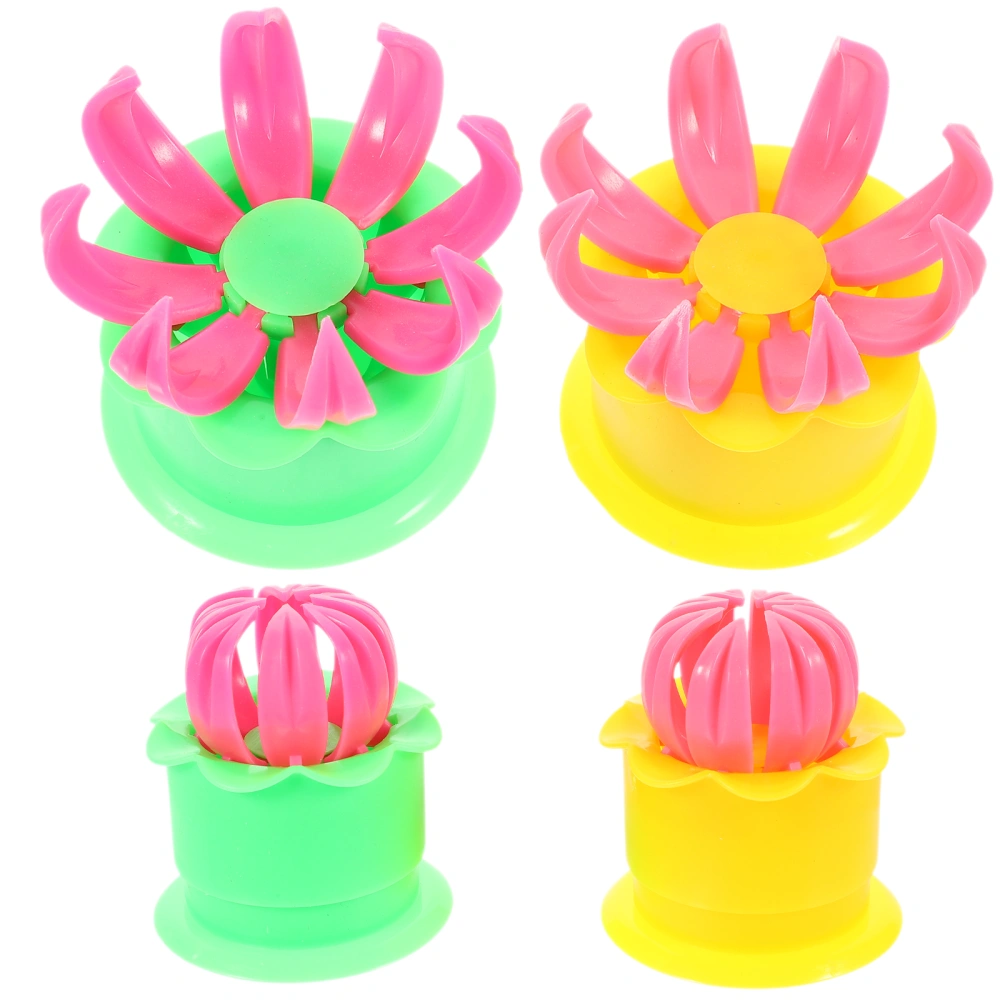 2Pcs Steam Bun Makers Baking Pie Mold Flower Pastry Mold Baozi Making Mold Baking Tool