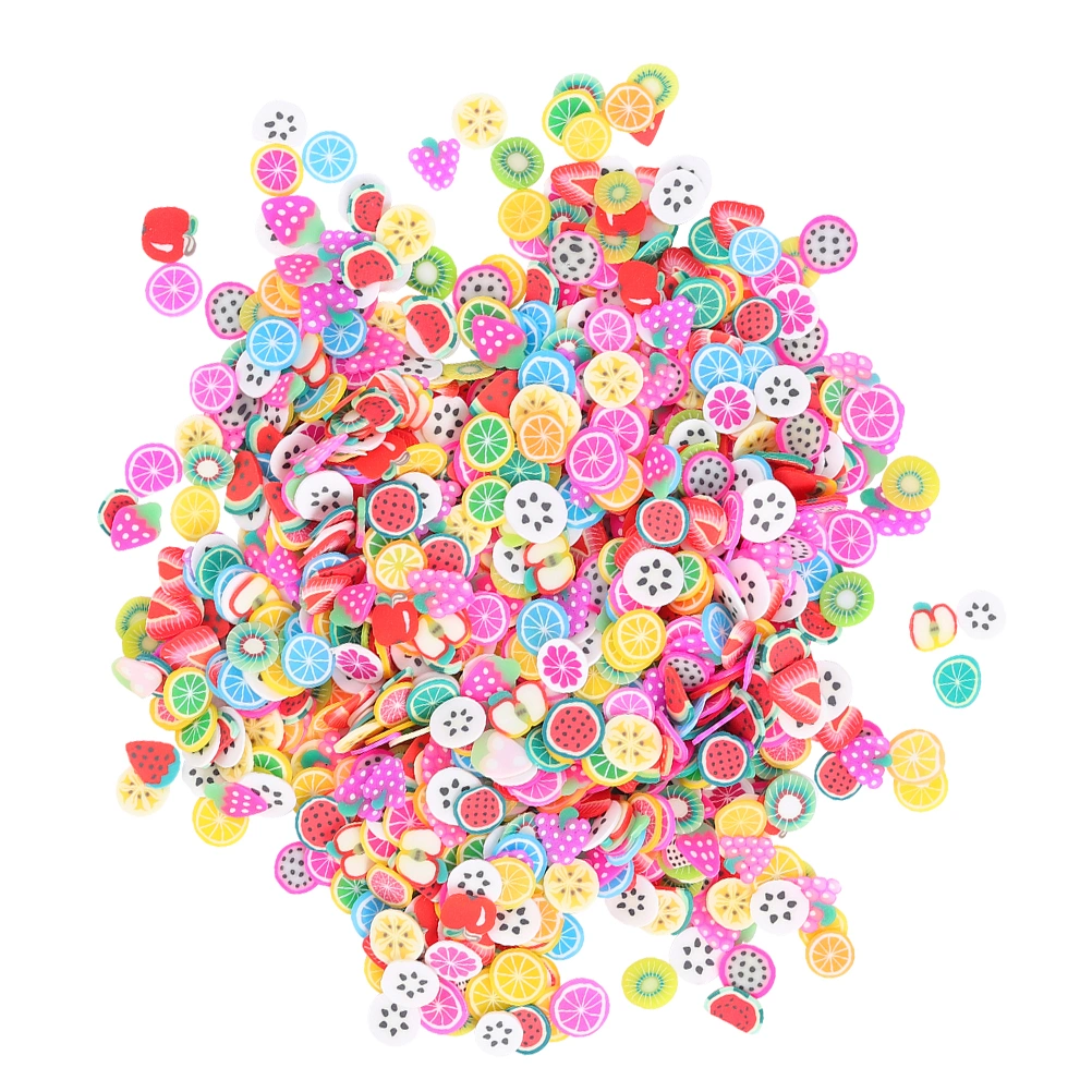 2000pcs Fruit Slice Nail Sticker DIY Nail Slice Nail Decoration for Nail Art