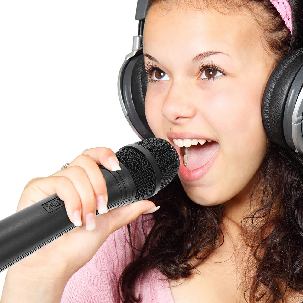 2Pcs Toy Microphone Kid Microphone Pretend Microphone Toy Simulated Microphone Toy Photo Prop