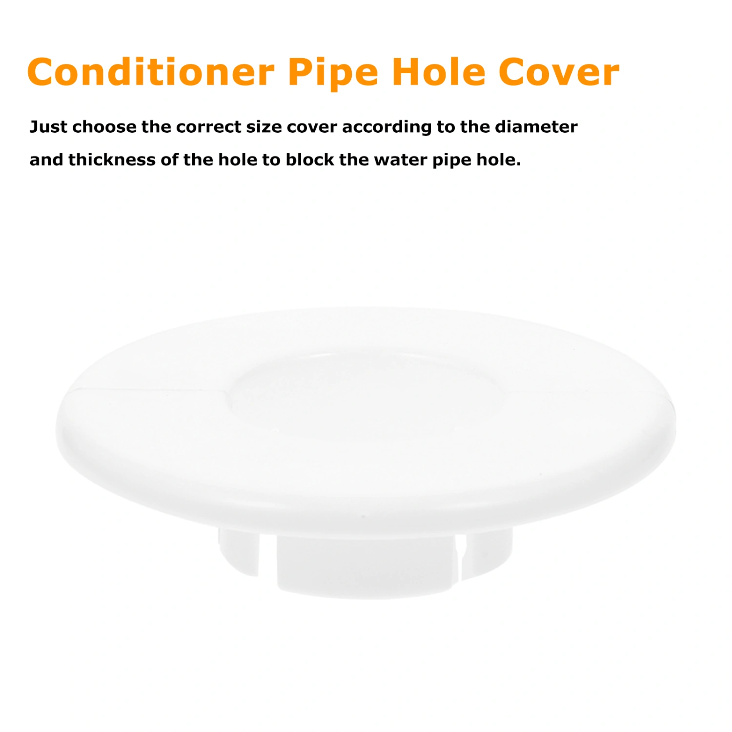 10pcs Hand Rail Base Trim Cover Air Conditioner Hole Cover Radiator Covers for Home