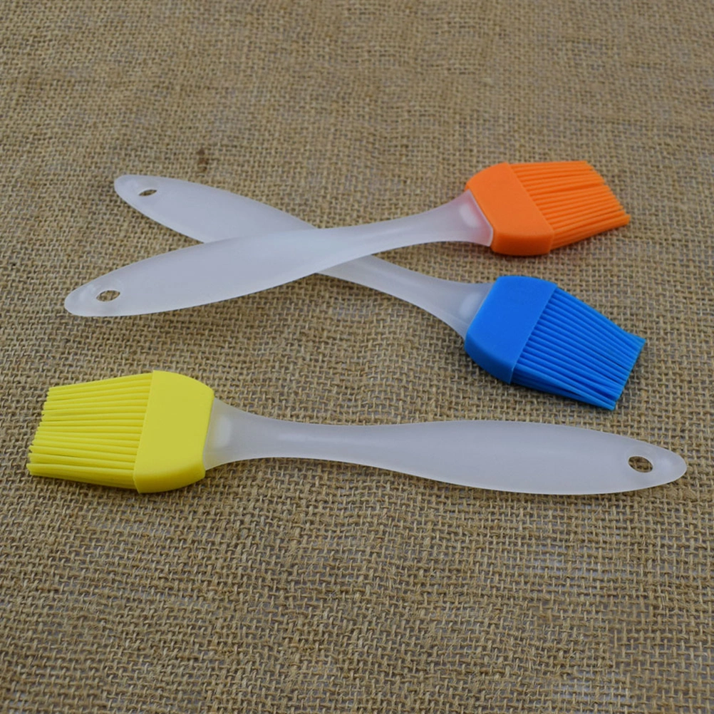 Heat Resistant Pastry Brush Colored Basting Brush for Barbecue Cakes Pastries(Yellow)