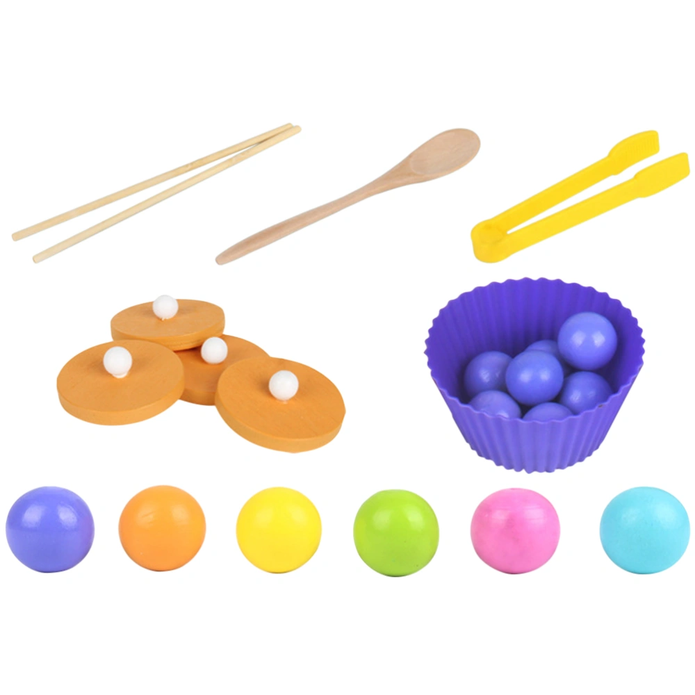 Multifuction Kids Focus Training Toys Funny Clip Beads Game Brain Training Early Educational Toys